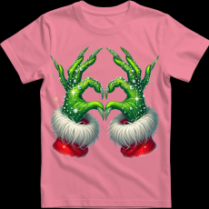 Createyou Grincs szív - Férfi - Pink - M