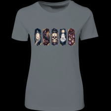 Createyou Halloween, asztrológia - Női , Szürke , M női póló