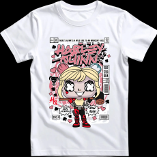 Createyou Harley Quinn - Férfi - Fehér - 3XL