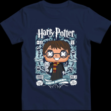 Createyou Harry Potter - Férfi - Sötétkék - 3XL férfi póló