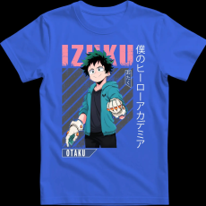 Createyou Izuku Midoriya - Gyermek - Királykék - M