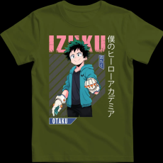 Createyou Izuku Midoriya - Gyermek - Sötétzöld - L