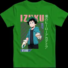 Createyou Izuku Midoriya - Gyermek - Zöld - M gyerek póló