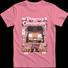 Createyou Jack Sparrow Pirates Of The Caribbean - Férfi - Pink - XL
