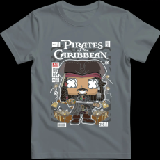 Createyou Jack Sparrow Pirates Of The Caribbean - Gyermek - Szürke - S