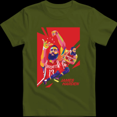 Createyou JAMES HARDEN - Gyermek - Sötétzöld - XL