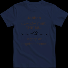 Createyou Jobban szeretlek... - Férfi - Sötétkék - XL