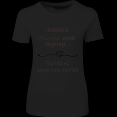 Createyou Jobban szeretlek... - Női - Fekete - S