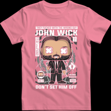 Createyou John Wick - Férfi - Pink - L férfi póló