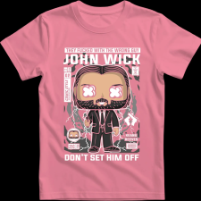 Createyou John Wick - Férfi - Pink - XL férfi póló