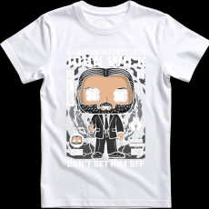 Createyou John Wick - Gyermek - Fehér - M