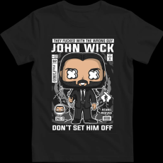 Createyou John Wick - Gyermek - Fekete - L