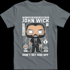 Createyou John Wick - Gyermek - Szürke - M gyerek póló