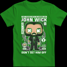 Createyou John Wick - Gyermek - Zöld - L