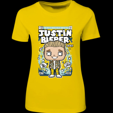 Createyou Justin Bieber - Női - Sárga - M