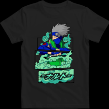 Createyou Kakashi Hatake - Férfi - Fekete - 3XL férfi póló