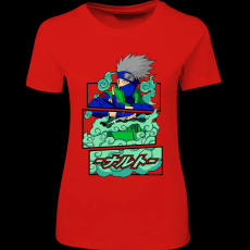 Createyou Kakashi Hatake - Női - Piros - S