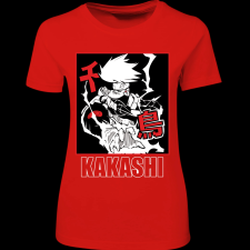 Createyou Kakashi - Női - Piros - M női póló