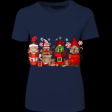 Createyou Kari manók bögrékben - Női - Sötétkék - XL