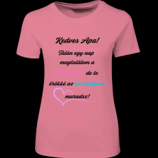 Createyou Kedves Apa! - Női - Pink - L