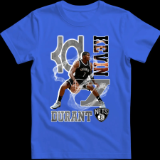 Createyou Kevin Durant - Gyermek - Királykék - XS gyerek póló