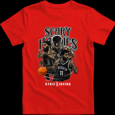 Createyou Kyrie Irving - Férfi - Piros - S férfi póló