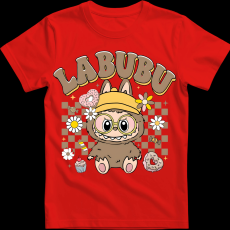 Createyou Labubu, barna - Férfi - Piros - XL