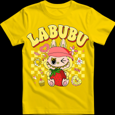 Createyou Labubu eperrel, sárga - Férfi - Sárga - 2XL