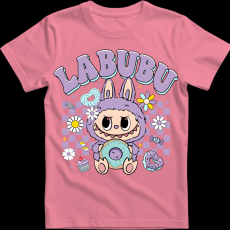 Createyou Labubu és a fánk, lila - Férfi - Pink - M