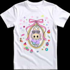 Createyou Labubu kép - Férfi - Fehér - 2XL