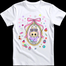 Createyou Labubu kép - Gyermek - Fehér - XL