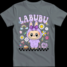 Createyou Labubu, lila - Férfi - Szürke - S