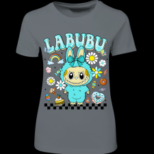 Createyou Labubu, menta - Női - Szürke - 2XL női póló