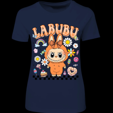 Createyou Labubu, narancssárga - Női - Sötétkék - XL