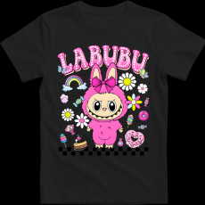 Createyou Labubu, pink - Férfi - Fekete - L