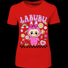 Createyou Labubu, pink - Női - Piros - XL