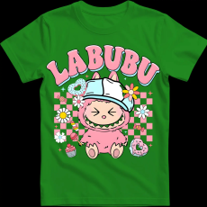 Createyou Labubu, rózsaszín - Férfi - Zöld - M