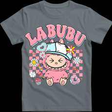 Createyou Labubu, rózsaszín - Gyermek - Szürke - M