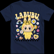 Createyou Labubu, sárgában - Férfi - Sötétkék - 3XL