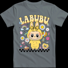 Createyou Labubu, sárgában - Gyermek - Szürke - L