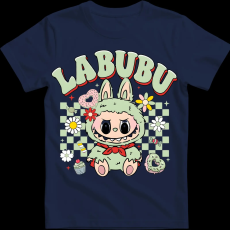 Createyou Labubu, világoszöld - Gyermek - Sötétkék - XL