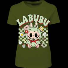 Createyou Labubu, világoszöld - Női - Sötétzöld - XL