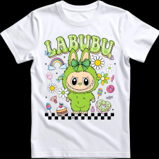 Createyou Labubu, zöld - Gyermek - Királykék - M