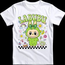 Createyou Labubu, zöld - Gyermek - Zöld - L gyerek póló