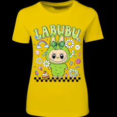 Createyou Labubu, zöld - Női - Sárga - 2XL