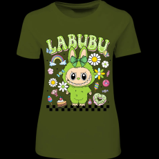 Createyou Labubu, zöld - Női - Sötétzöld - XL