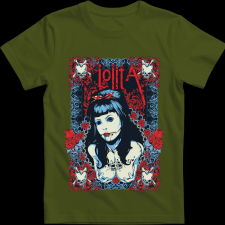 Createyou Lolita - Férfi - Sötétzöld - 3XL férfi póló