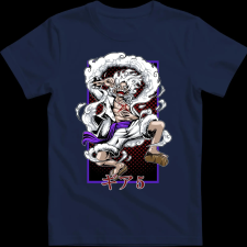 Createyou LUFFY - Gyermek - Sötétkék - S gyerek póló