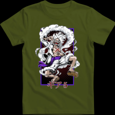 Createyou LUFFY - Gyermek - Sötétzöld - XL
