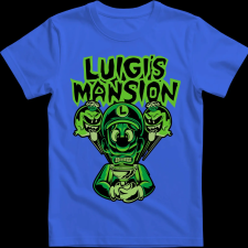 Createyou Luigi's Mansion 2 - Férfi - Királykék - XL férfi póló
